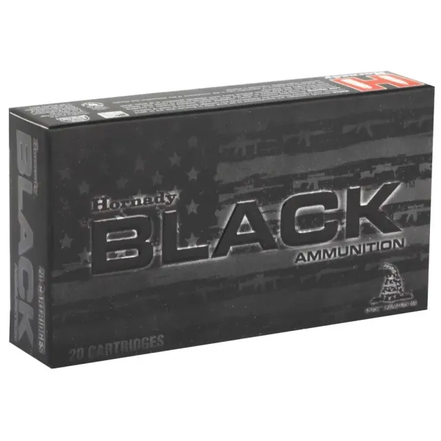 Buy Hornady 81296 Black InterLock 5.56 NATO 75 gr HD SBR 20/10 online