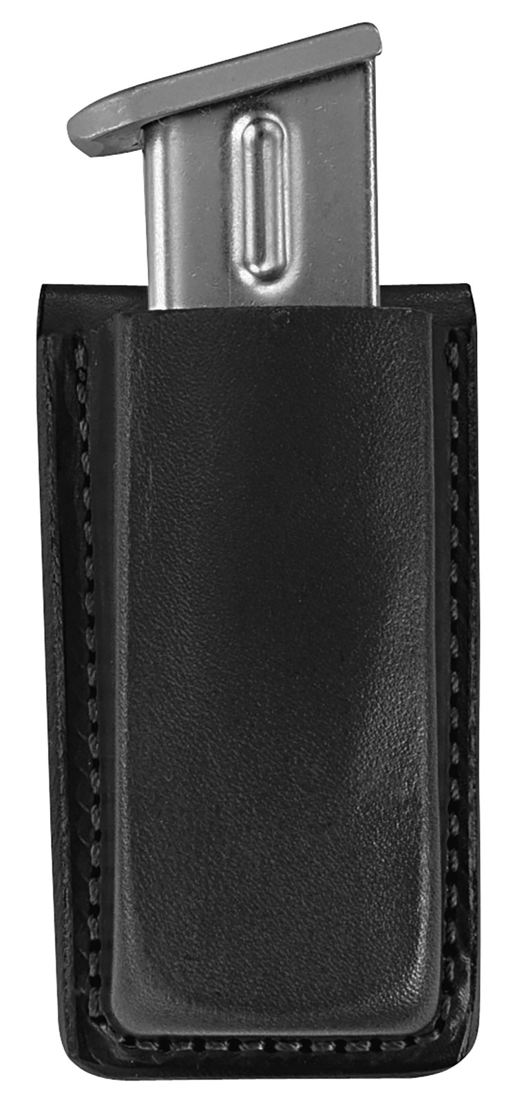 Bianchi 18056 Open Top Mag Pouch Single Black Leather Belt Clip Belts ... - Bianchi