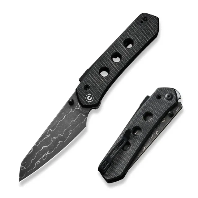 CIVIVI Vision FG Thumb Stud & Superlock Knife Micarta Handle - CIVIVI Knives