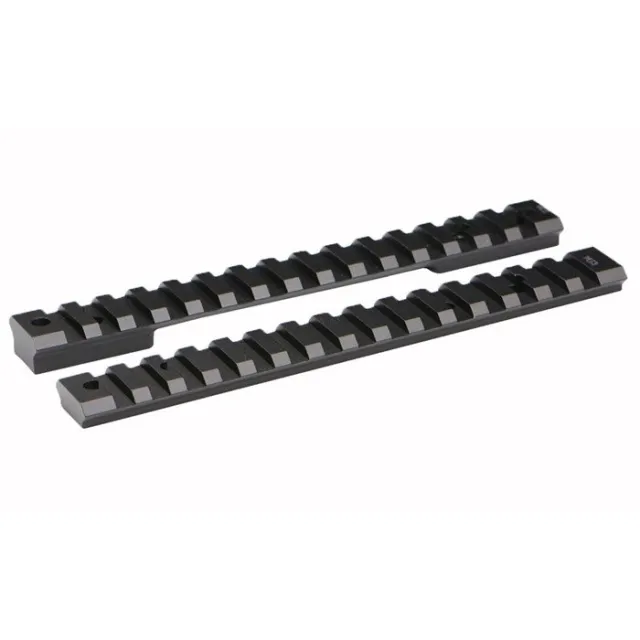 Warne Mountain Tech Rail Remington 700 LA 0MOA Matte Black 7674M - Warne