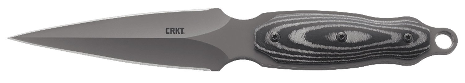 Buy CRKT Shrill 4.77" Dual-Edge TiN Blade Knife with Sheath online