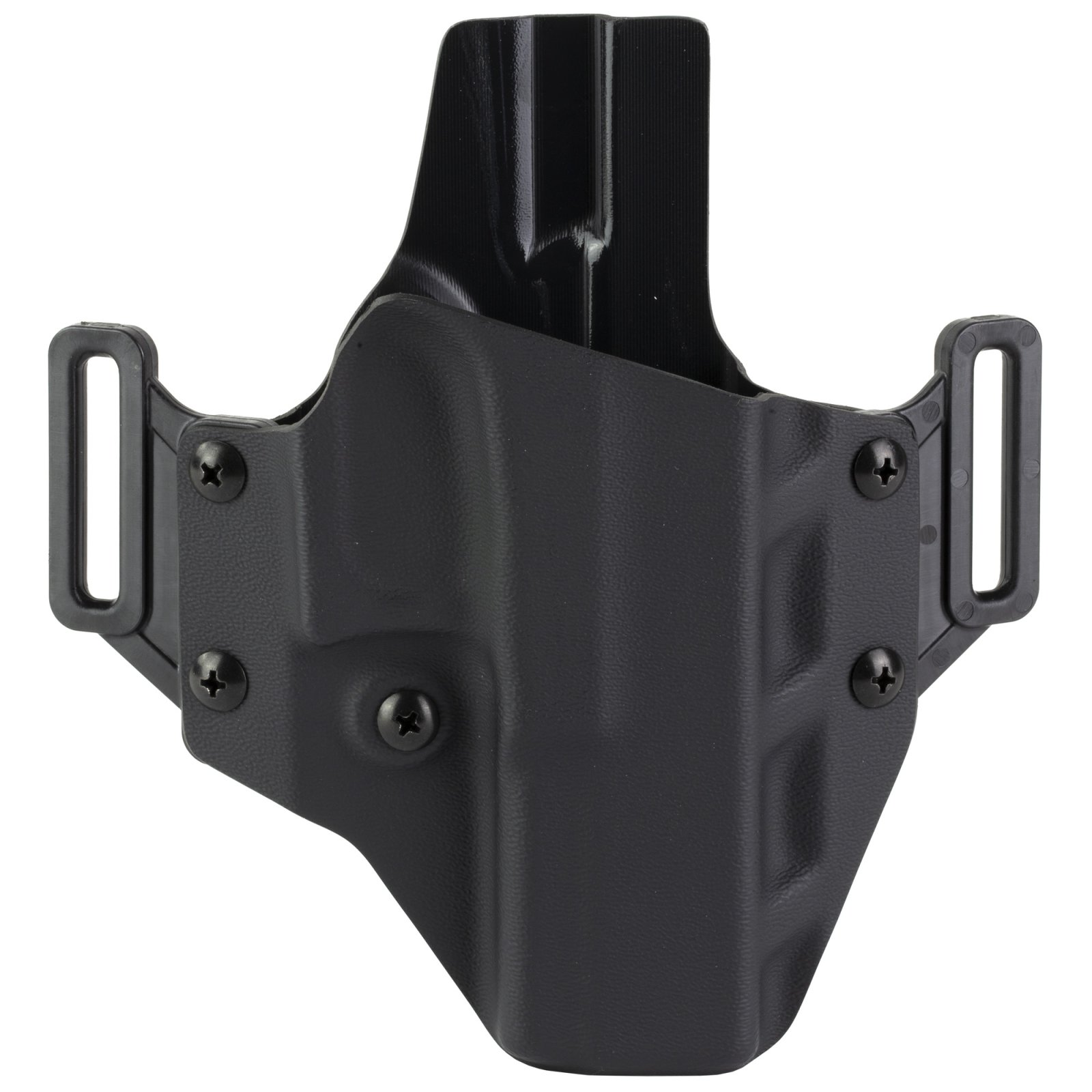 Crucial Concealment 1000 Covert OWB Holster, Right Hand, Kydex, Black - Crucial Concealment