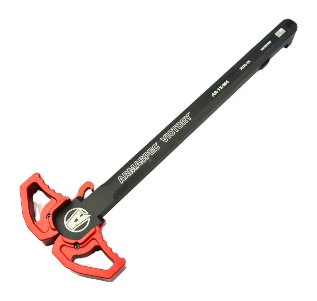 ARMASPEC ARM163-RED Victory Charging Handle AR15 Comp - ARMASPEC