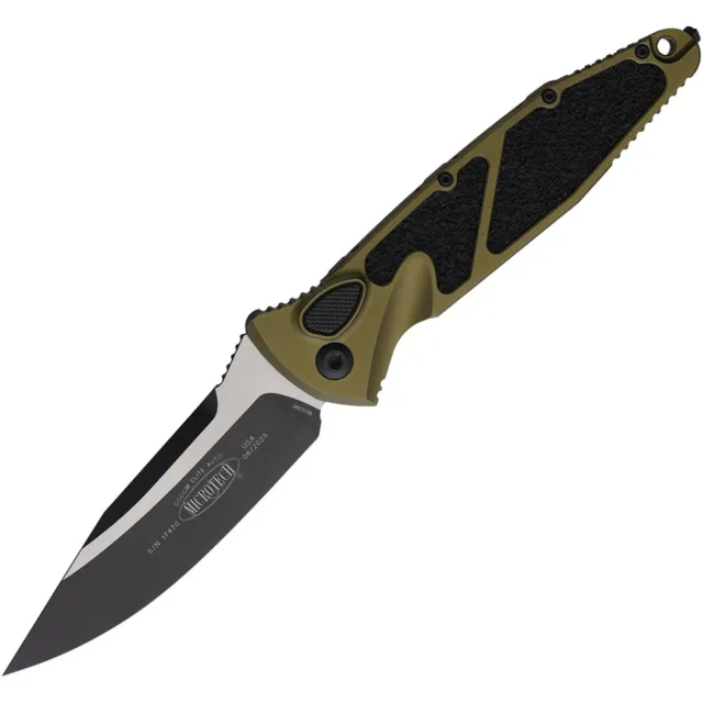 Microtech Socom Elite 160A-1OD 3.98 In SE Black OD Green Alu Handle - MICROTECH