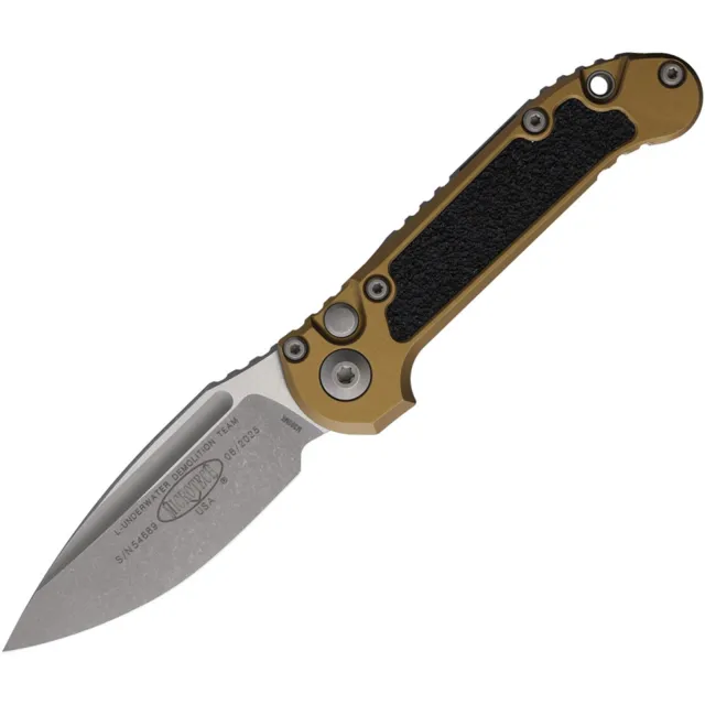 Microtech 1135-10APTA LUDT G3 3.5 In SE/STD/APOC Tan ALU Handle 2023 - MICROTECH for sale at Iron and Lace