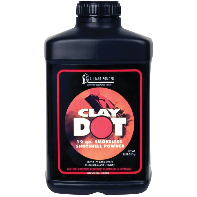 Alliant POWDER CLAY DOT POWDER 8 LB | Caliber: None | Shell Length: None | UPC: 008307100287