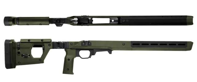 Magpul MAG802-ODG Pro 700 Folding Stock OD Green for Remington 700 SA