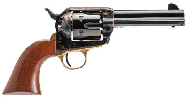 Cimarron PPP357 Pistolero 38 Special 6 Shot 4.75" Blued Steel Barrel... - Cimarron - .38 SPECIAL