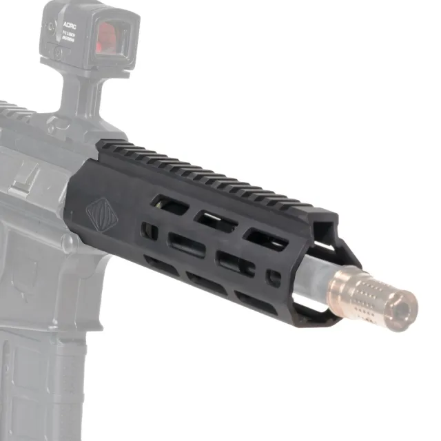 Reptilia 100-330 M-LOK Handguard 9.4 In Anodized Black AR15 - Reptilia