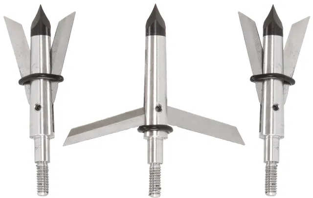 Aluminum Ferrule Broadhead 100 gr. 3 pk. 1.75" Cutting Diameter - Allen Company