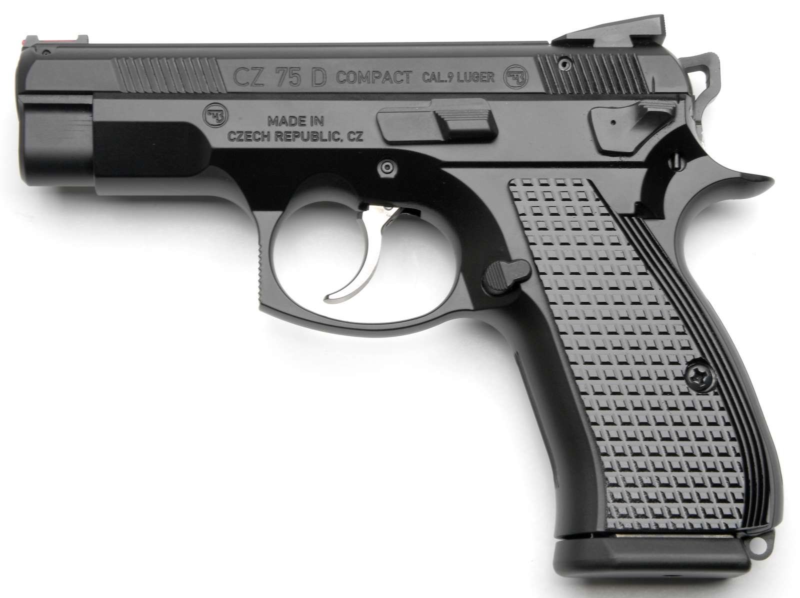 Cz Custom Shop 91048 75 D PCR Compact Frame 9mm Luger 15+1 3.90" Steel - CZ-USA - 9mm