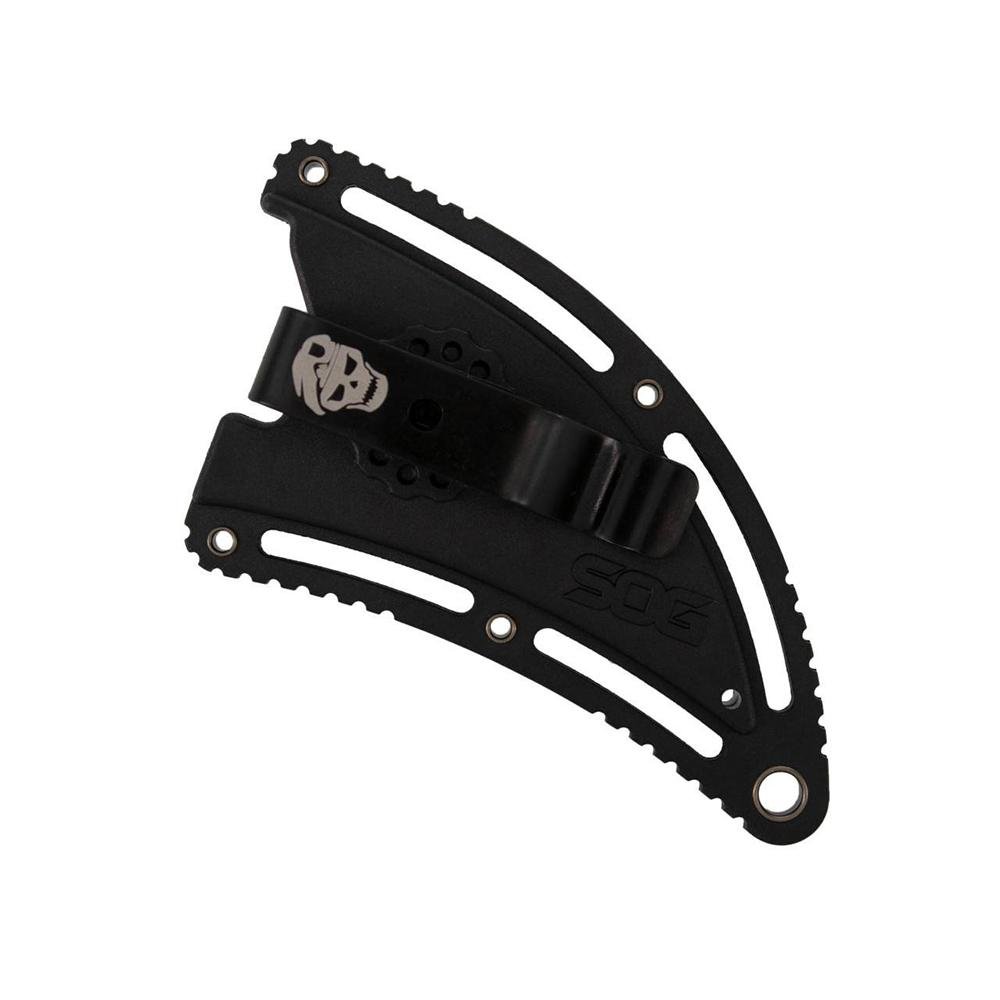 Buy SOG Gambit Blackout Fixed Knife 2-3/5 Sheepsfoot Blade Black online