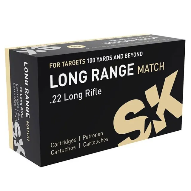 SK 22 LONG RIFLE 40GR LEAD ROUND NOSE 500/BOX