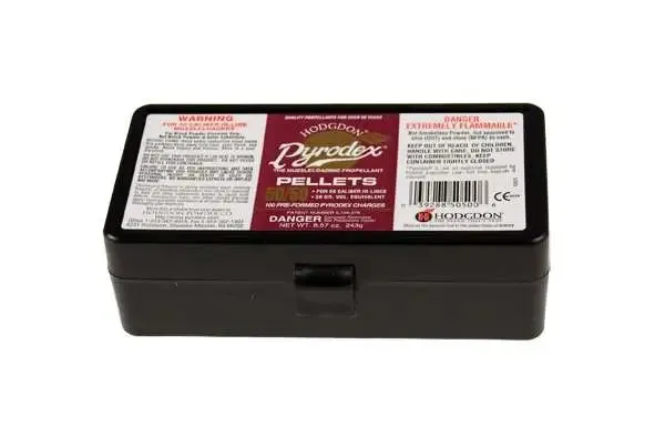 Hodgdon Pyrodex P5050 50 Grain Pellets 100 Count for 50 Caliber Rifles - Hodgdon - 50 GR