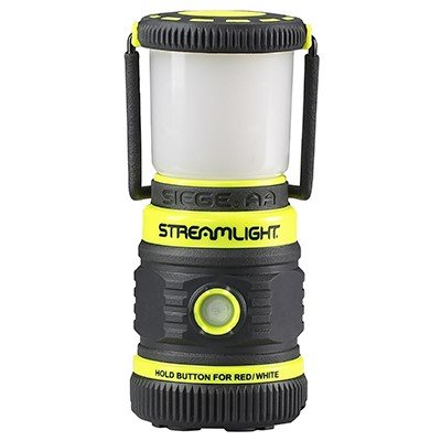 Streamlight The Siege 44943 50/100/200 Lumens Red/White LED Black/Yellow - Streamlight - 50/100/200 LUMENS