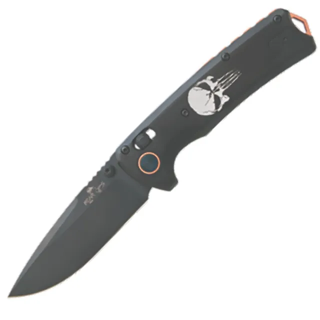 Bear & Son UMC-1100-ALBK-BS Nekama-II 3.5 In Black & Copper Drop Point - BEAR CUTLE