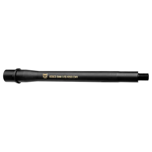 Rosco BL-105-M4-9MM-10 9MM 10.5" M4 Barrel Nitride Black AR-9 - Rosco Manufacturing - 9MM for sale at Bang-Bang Tactical