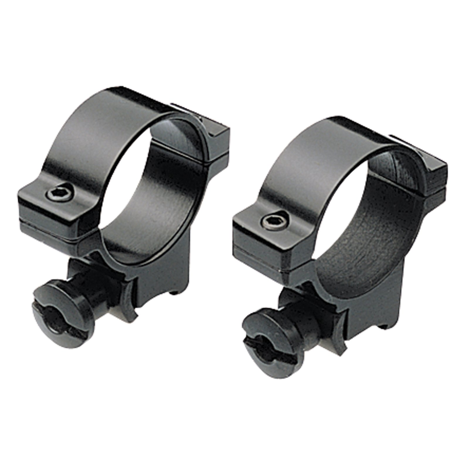 Burris 1" Aluminum Medium Black Standard Rimfire Rings 420071 - Burris Optics - 1"