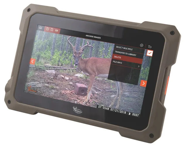 Wildgame Innovations WGIVW0009 Trail Pad 7" Touchscreen SD Viewer Brown - Wildgame Innovations