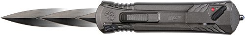 Buy Smith & Wesson 1092048 OTF Folding Knife 3.25" AUS-8 Blade Black Aluminum online