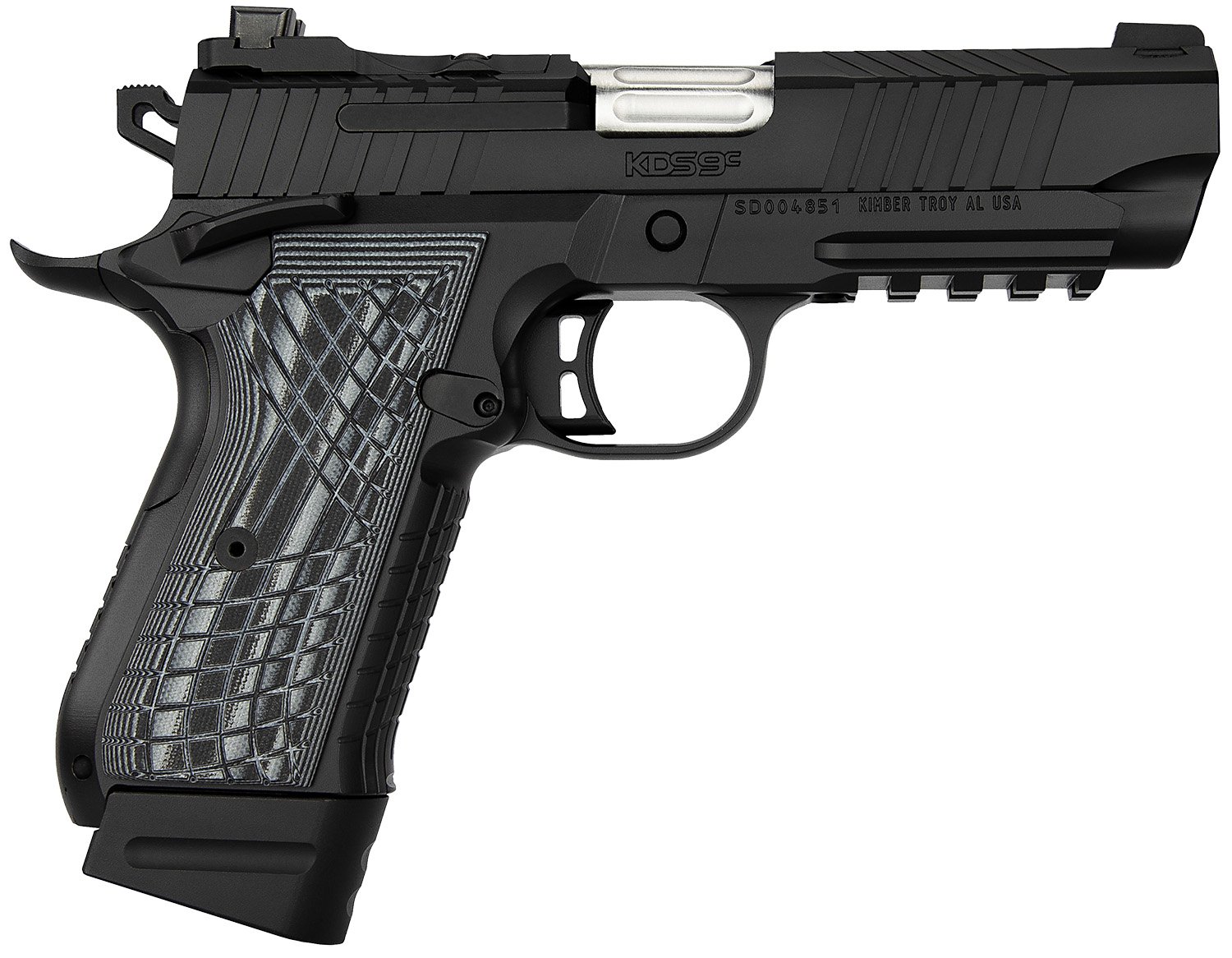 Kimber Mfg.inc 3100014 KDS9C Rail 9mm 15+1 18+1 4.09" KimPro Black... - Kimber Manufacturing, Inc. - 9mm