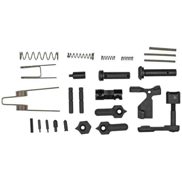 Strike Industries AR-E-LRPLT Enhanced Lower Receiver Parts Kit in Black - Strike Industries