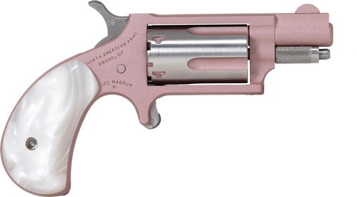 Buy NAA 22MSROSE Mini-Revolver 22 WMR 5 Shot 1.13" Rose... online