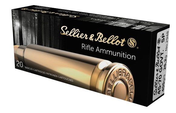 Sellier & Bellot SB4570A 45-70 Govt 405gr Soft Point 20 Rounds - Sellier & Bellot - 45-70 Govt