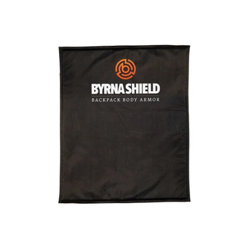 Byrna BS00109 Shield Backpack Armor 10"x12" Level IIIA Black 14oz - Byrna Technologies