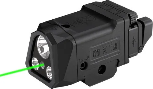 OLIGHT PLXGL 1200 Lumens Green Laser Black Aluminum Rail Clamp Mount - Olight