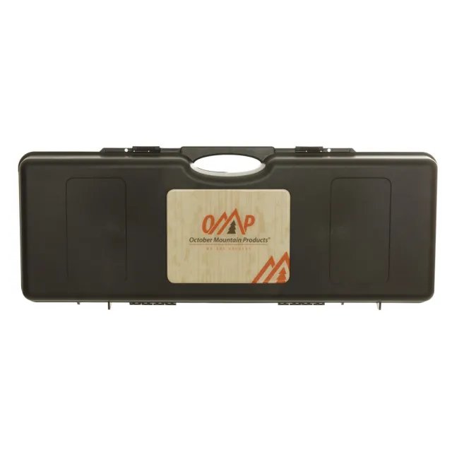 October Mountain 811314025333 Recurve Bow Case Black 33" Custom Foam Inserts - October Mountain
