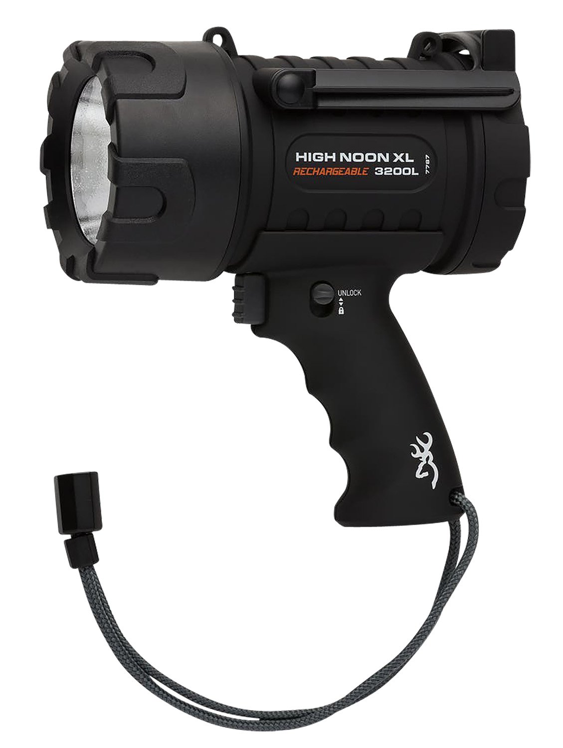 Browning High Noon XL Spotlight 100-3200 Lumens Black Waterproof - Browning - 100-3200 LUMENS