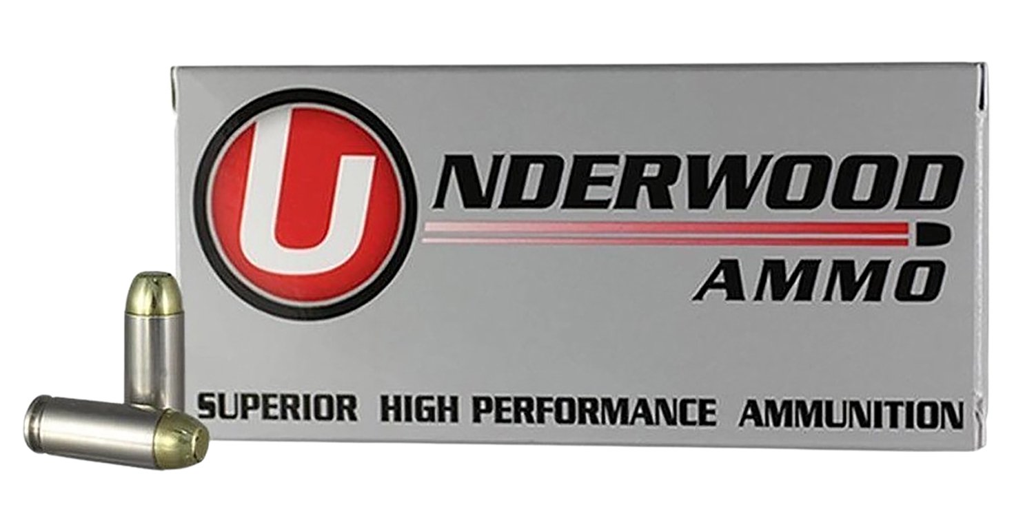 Buy Underwood Ammo 180gr FMJ 10MM AUTO Nickel Plated Brass 50 Rounds online