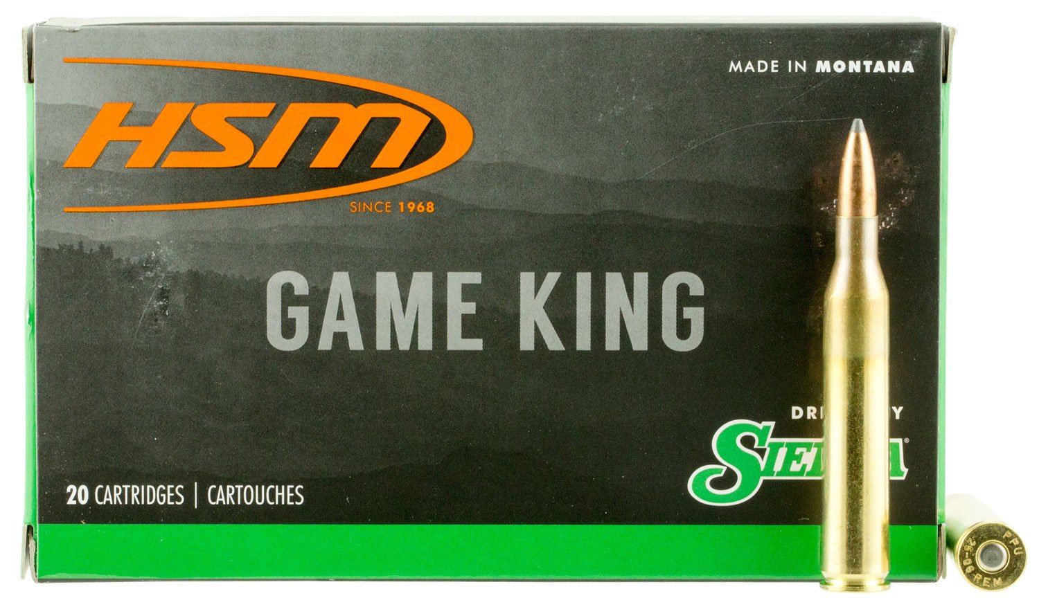 Buy HSM Ammunition 25061N .25-06 Rem 100gr Sierra GameKing BT 20rd online