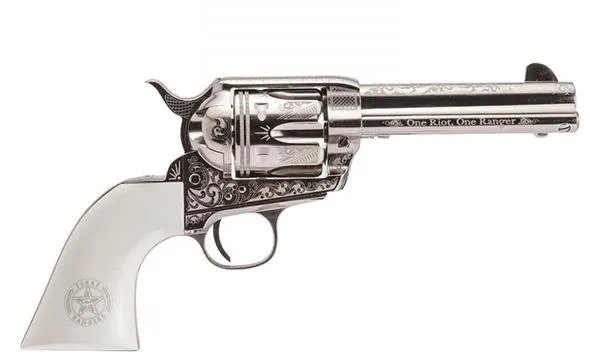 Cimarron PP410LNTXR Frontier Texas Ranger 45 Colt (LC) 6 Shot 4.75"...