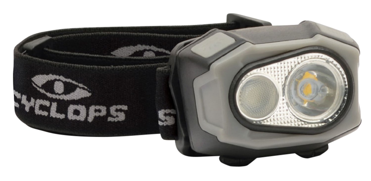 GSM Outdoors Cyclops 400 Lumen Rechargeable LED Headlamp - GSM Outdoors - 400 LUMENS