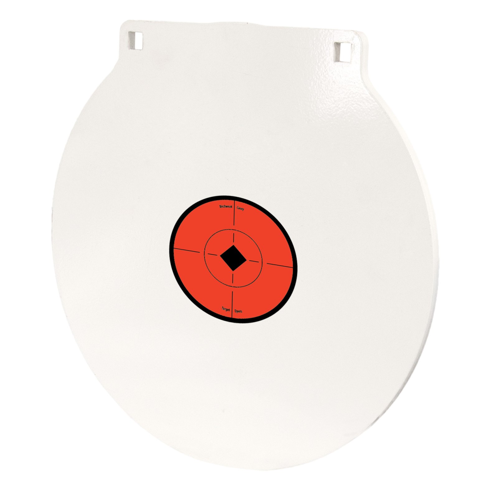 Birchwood Casey RND15 15" NM500 Steel Target Plate Black/Red/White - Birchwood Casey