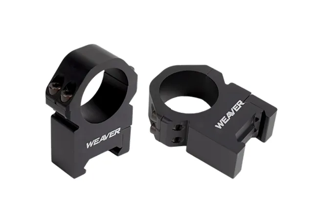 Buy Weaver Precision Rings Matte Black 30mm High online
