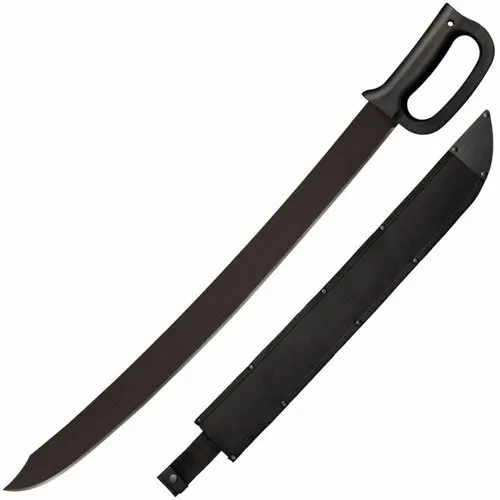 COLD STEEL CS-97DRMS Cutlass Machete 24 In Blade Black 2.16 lb - COLD STEEL