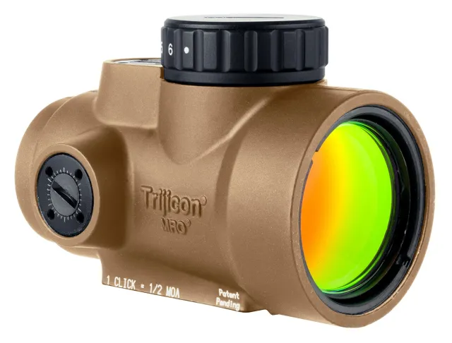 Buy Trijicon MRO SD Coyote Brown 1x25mm 2 MOA Red Dot Sight 7075-T6 online