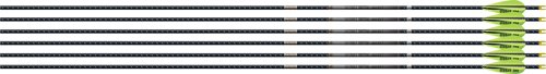 Easton 201391 4MM FMJ Match Grade 300 Arrows 6-Pack with 3" Vanes - Easton