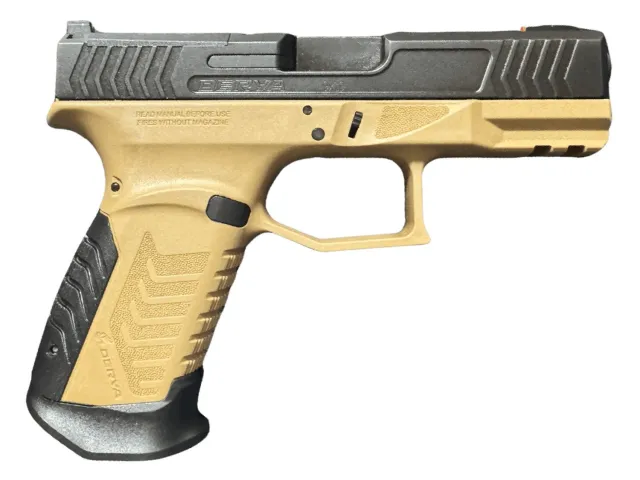 Derya DY9 9mm 4.02 In 15+1 Black Nitride Optic Cut ODG Brown - Derya Arms - 9mm Luger