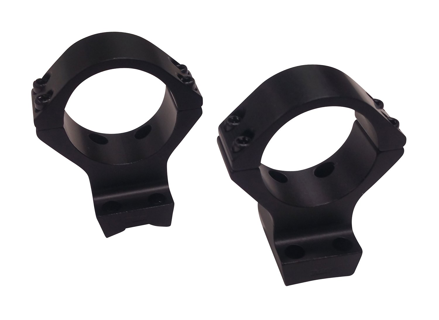 Talley 850735 34mm High Black Anodized Scope Mount Ring Combo - Talley