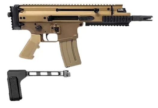Buy FN SCAR 15P 38101887 300 Blackout 7.5" 30+1 FDE Aluminum Receiver online