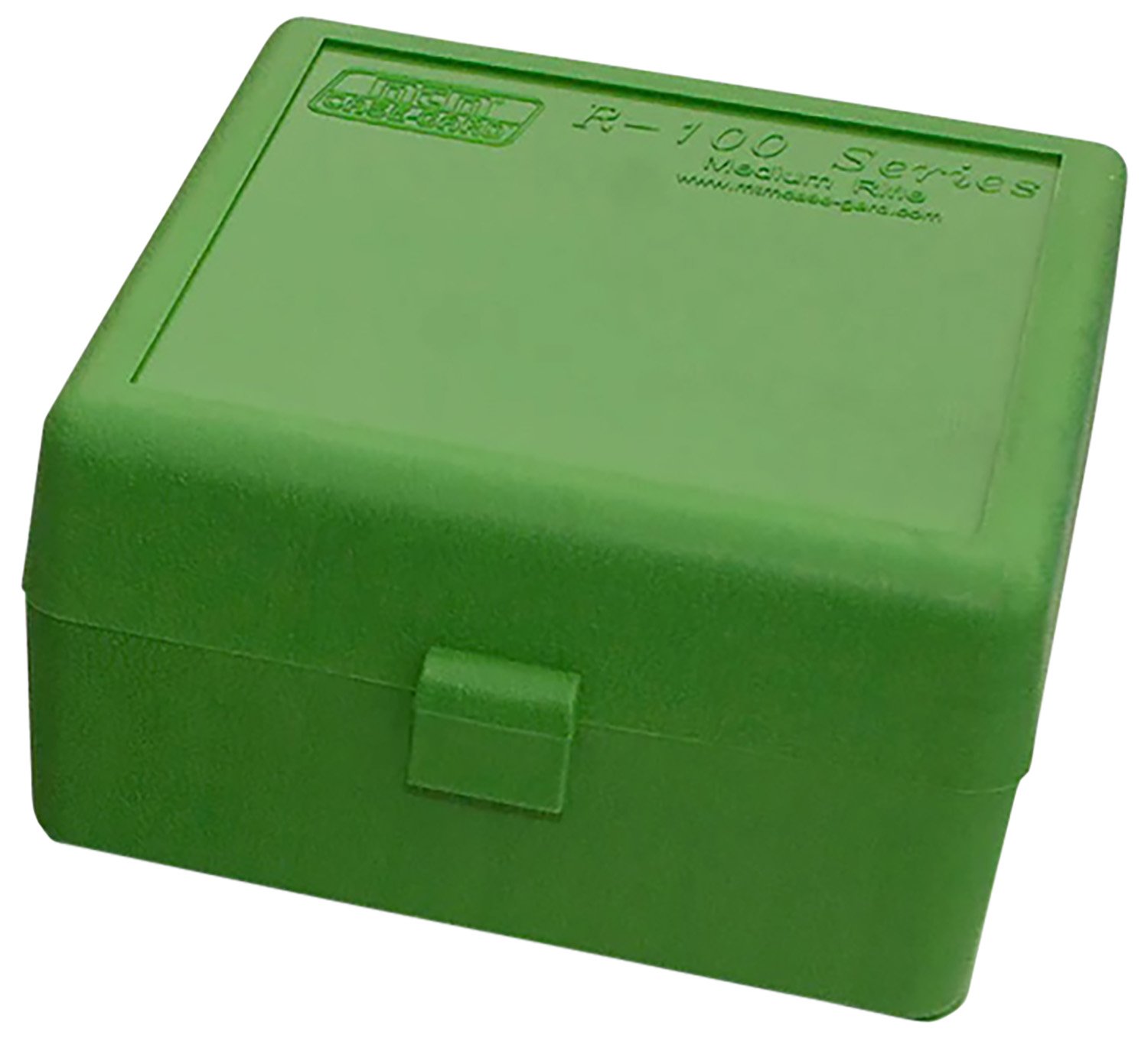 MTM Case-Gard Ammunition Box 100 Round Flip-Top Green RS-100-10 - MTM Case-Gard - 17 Remington