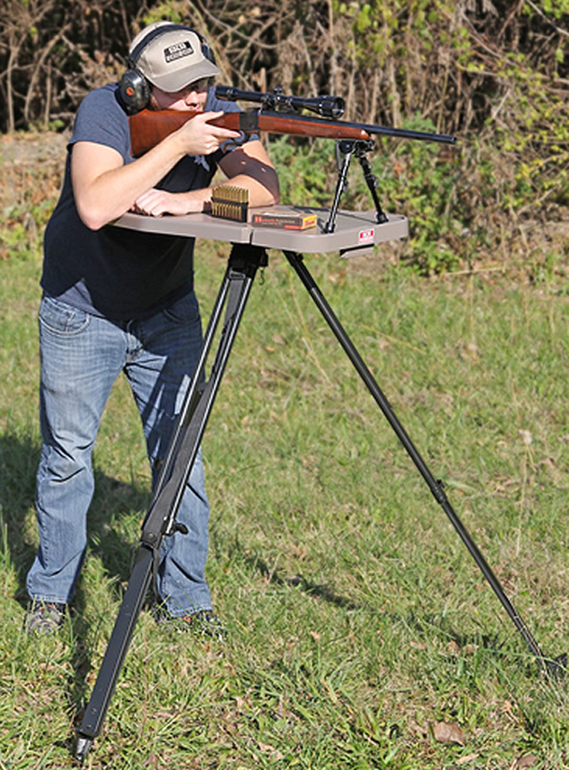 Buy MTM Case-Gard High-Low Shooting Table 18 In to 55 In Dark Earth online