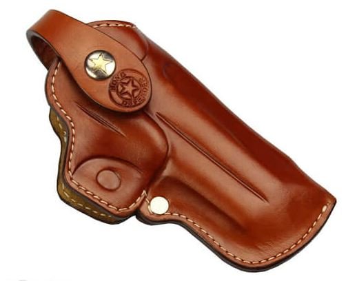 Buy Bond Arms BAH-RT-350-TN-R-CP Leather Clip Holster RH Tan 1.25-1.5in Belt online