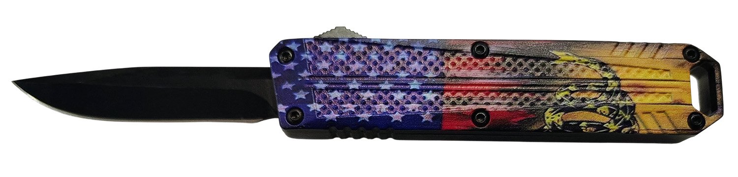 Buy XCALIBER 728881687591 OTF SMALL DONT TREAD ON ME online