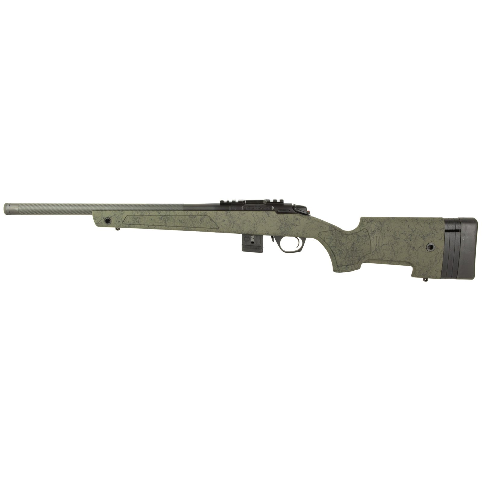 Bergara BMR008 .22 Competition CF 18" Barrel 30MOA Rail 5/10 Rd Mags - Bergara - 22 LR