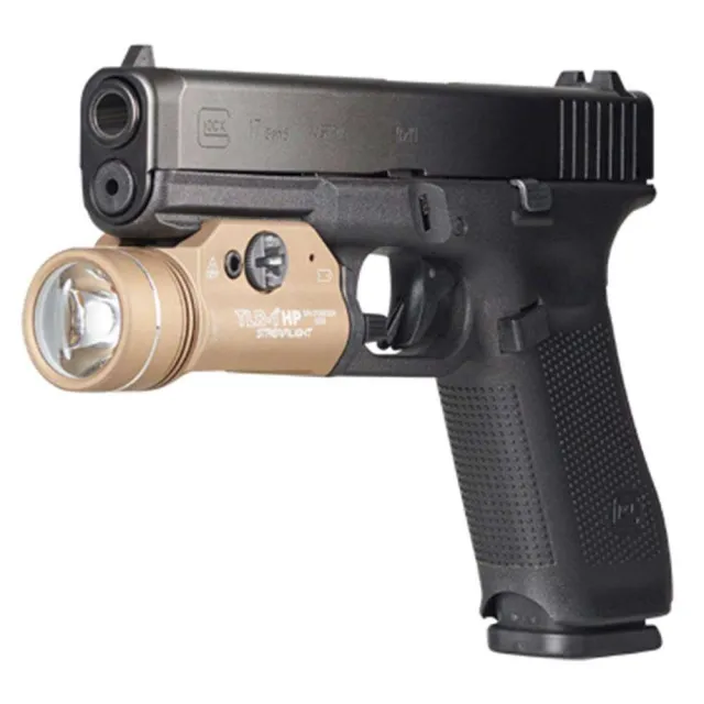 Streamlight 59151 TLR-1 HP FDE 1000 Lumen LED Tactical Light 2 CR123A - Streamlight - 1000 LUMENS